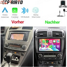 2+64GB Autoradio Android 15 Für Toyota Avensis T27 2009-2015 Carplay Navi Kamera