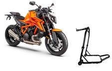 Cavalletto alza moto gomma