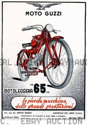 Poster moto guzzi - poster,