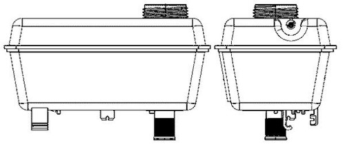 Mahle crt27000s serbatoio - serbatoio, di