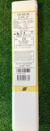 Elettrodi esab rutili - esab, e316l-17