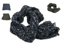 Sciarpa uomo fantasia floreale man scarf astratta beige marrone grigio nero