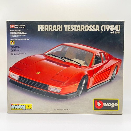 Kit metallo bburago ferrari - metallo,