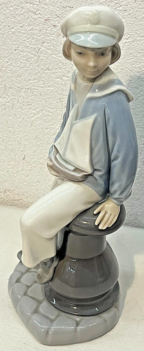 Rara statuina lladró ragazzo - lladrÓ:,