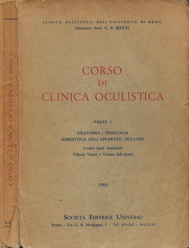 Corso clinica oculistica - corso,