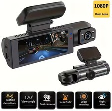 1080P Dual Dash Cam Car Camera