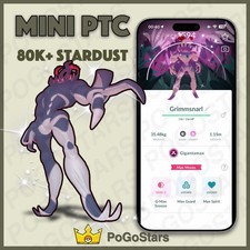 Pokémon PTC Go - Gigantamax Shiny Grimmsnarl - Area Selvaggia✨Sfondo Speciale✨