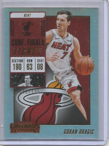 Biglietto goran dragic 2018 - biglietto,