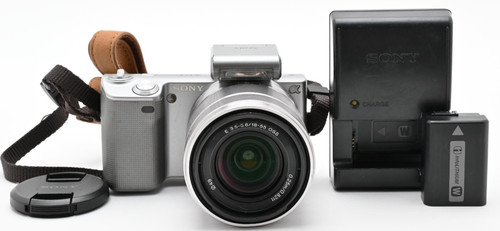Sony alpha nex fotocamera - sony, nex-5