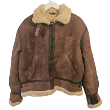 Giacca Bomber Vintage Aviator Itinerance B-3 Pelle di Shearling - Vera Pelle di Pecora