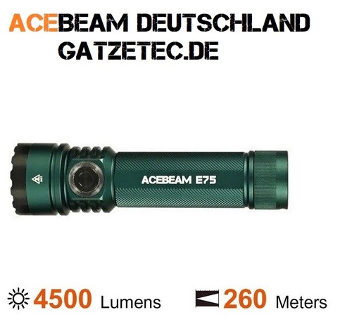 Torcia led acebeam - acebeam, e75