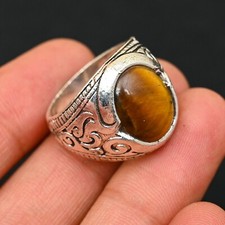 Anello uomo occhio tigre - uomo,