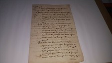 VECCHIO MANOSCRITTO 17?9 DI 4