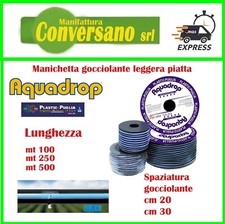 Manichetta gocciolante piatta - gocciolante,