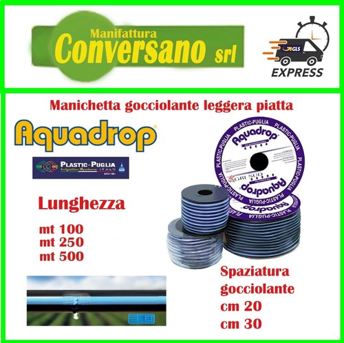 Manichetta gocciolante piatta - manichetta,