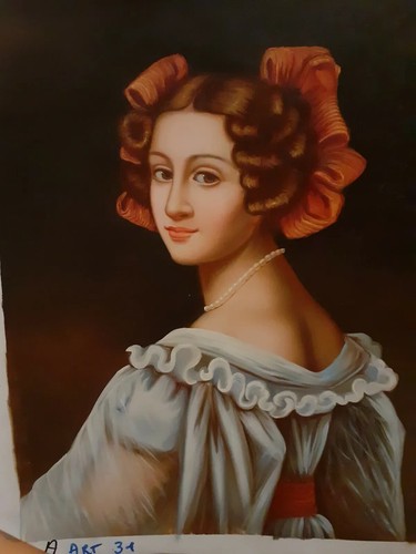 Dipinto olio tela - dipinto, ritratto