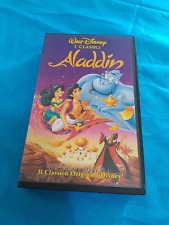 WALT DISNEY ALADDIN Cartoni Animati VHS Videocassetta ORIGINALE VS 4478 del 1994