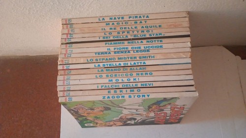 Zagor scritta rossa sequenza - scritta,