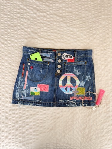 Gonna denim donna y2k - gonna,