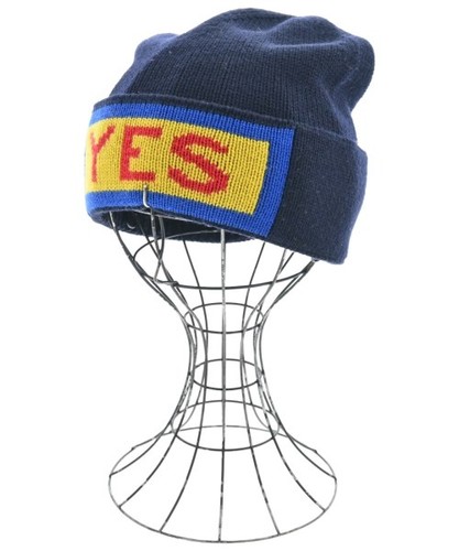 Fendi knit caps - knit, navy