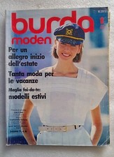 Burda 1984/6 con cartamodelli