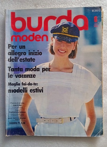 Burda 1984 con cartamodelli - con,