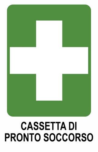 Cartello segnaletico cassetta - cartello,