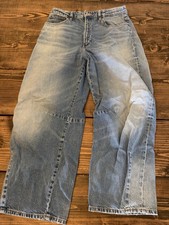 ZARA Light Wash High Rise