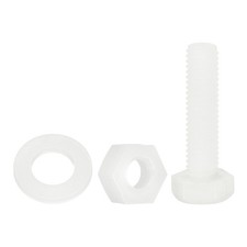 Screws and nuts M6x25mm with
