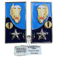 Mostrine metallo smaltato da