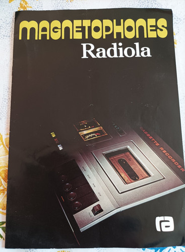 1974 ancien catalogue - , radiola