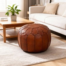 Pouf ottomano pre-riempito in
