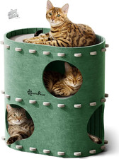 Fur Cat Kennel, 2 Tier Bed Cat