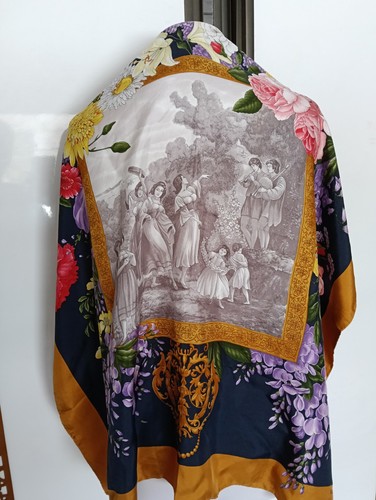 Foulard valentino soie - foulard,