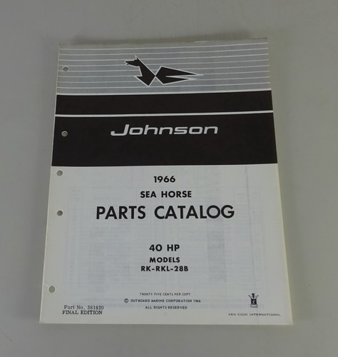 Catalogo parti omc johnson - catalogo,