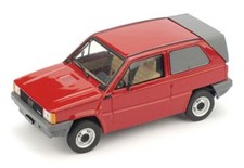 FIAT PANDA MORETTI FURGONETTA ROSSA 1982 BRUMM R505