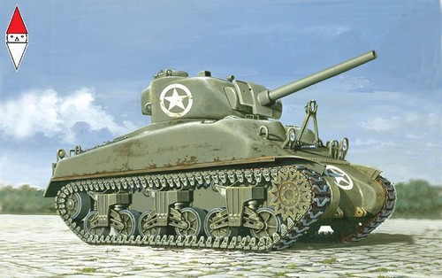 Italeri m4a1 sherman - italeri,