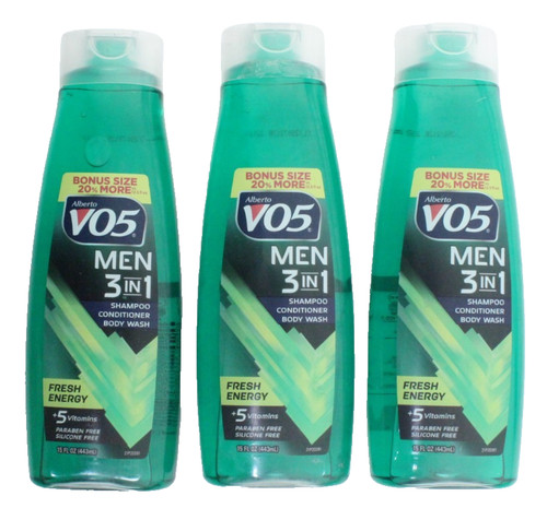 Alberto vo5 shampoo - 3, pz