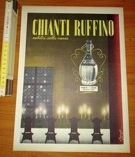 Pubblicità, Vino Chianti Ruffino (Pontassieve - FI) 1940