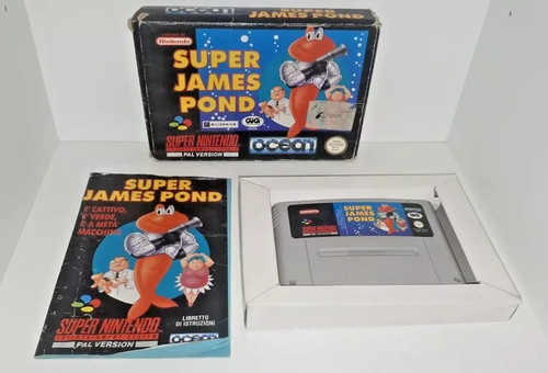 Super james pond snes - snes,