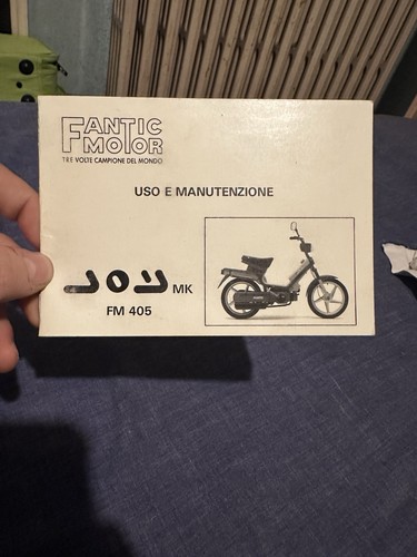 Manuale fantic motor - motor, mk