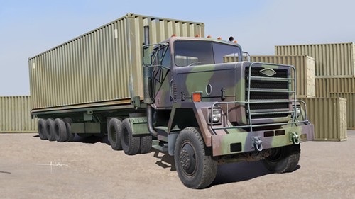 Trumpeter 01015 m915 tractor - 01015,