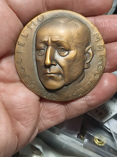 Medaglia marconi 1974 san - marconi,