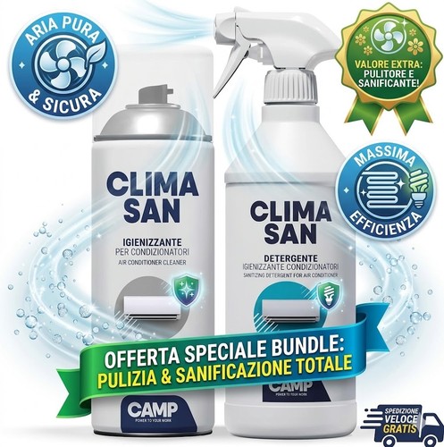 Camp climasan kit - climasan, pulizia