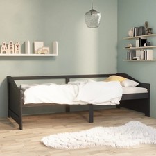 Divano Letto a 3 Posti Grigio
