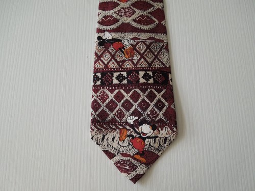 Disney mickey poly tie - mickey,