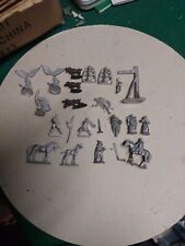 Lotto miniature metallo fantasy D&D Unicorno Arpia Wardogs Clerics Hangman 