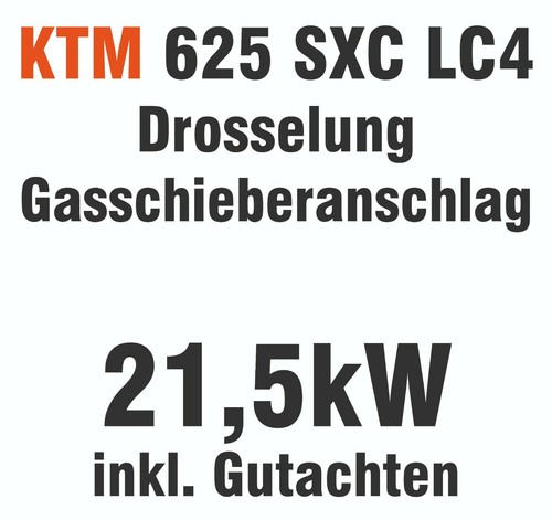 Ktm acceleratore 625 sxc lc4 - 625,