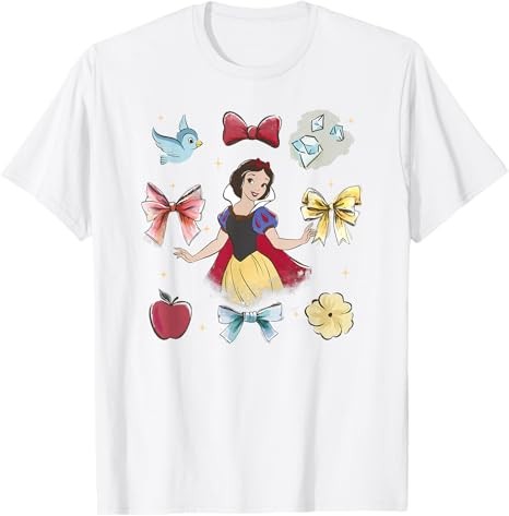 Maglietta disney principessa - maglietta,