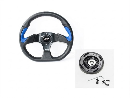 Volante sterzo manubrio blu - sterzo,
